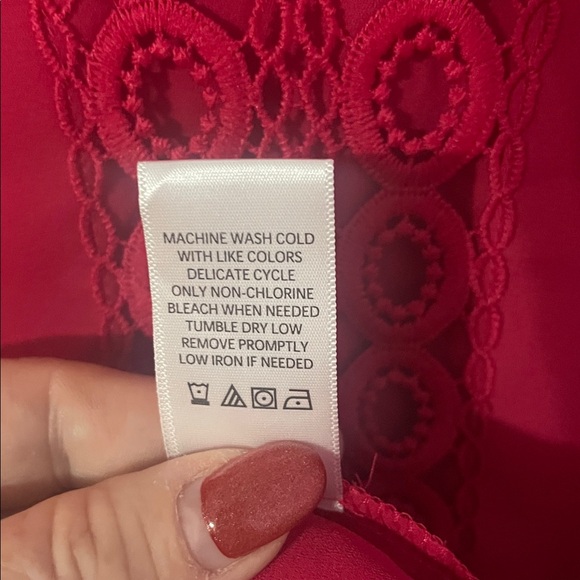 The Pioneer Woman 3/4 sleeves Shark bite hem Tunic Top-XXL- NWOT - Picture 7 of 11